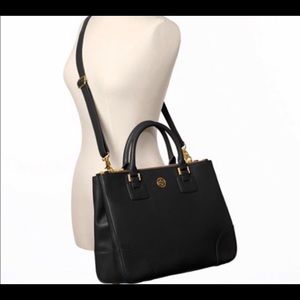 Tory Burch Robinson with adjustable strap-NEW
